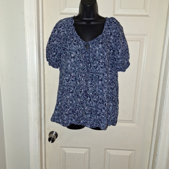 Eddie Bauer floral blouse size XXL - Picture 1 of 6